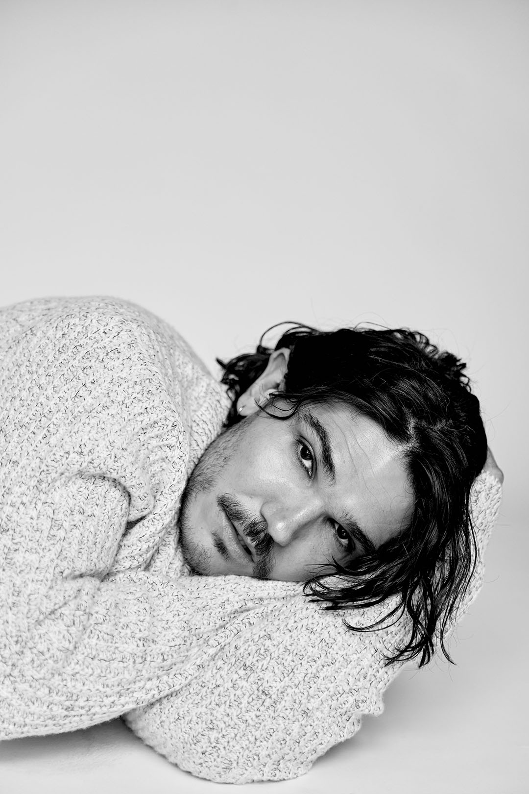 FRA FEE black and white portrait