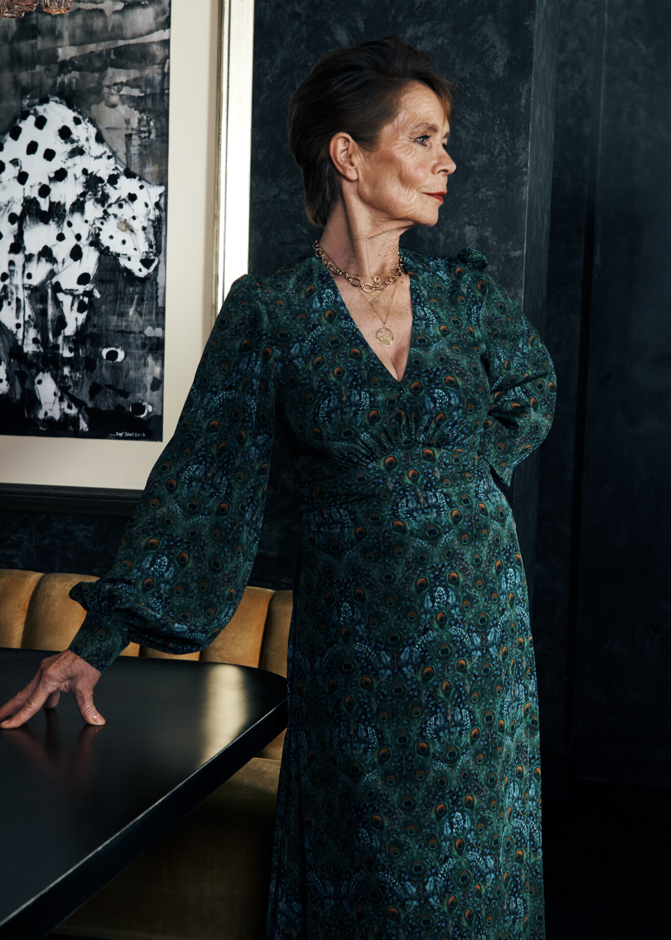 CELIA IMRIE IS THE ELEGANT HUSTLER