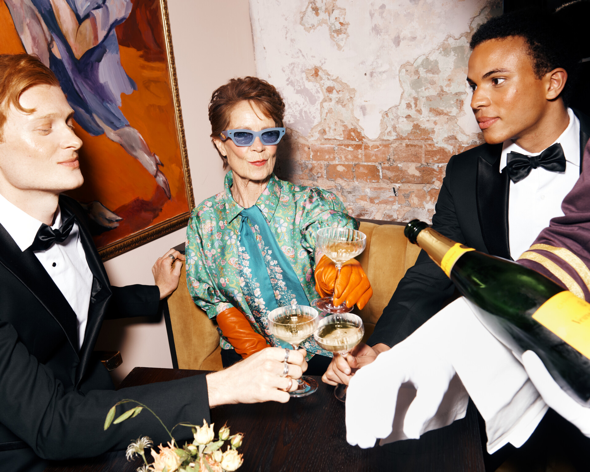CELIA IMRIE IS THE ELEGANT HUSTLER