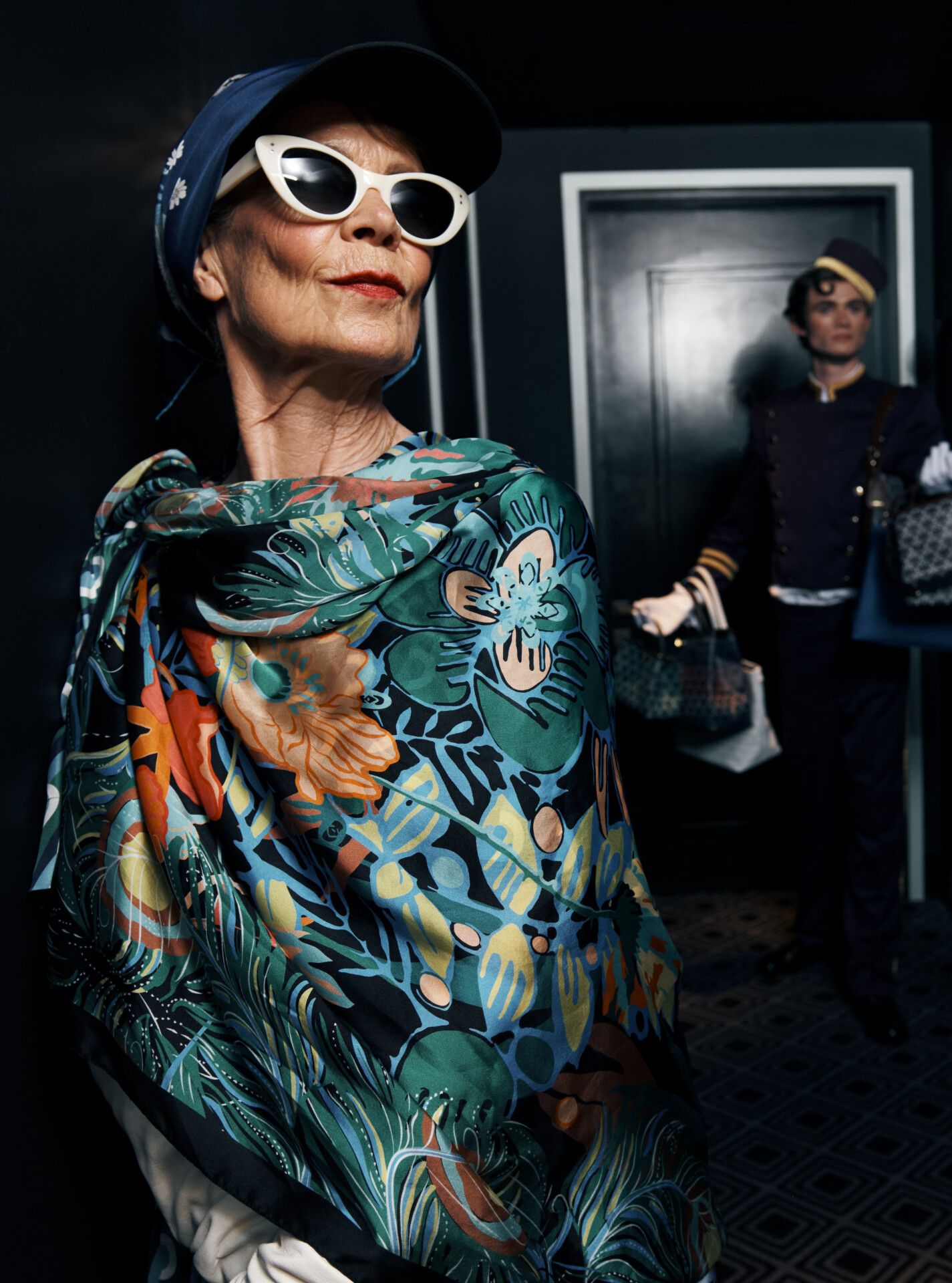 CELIA IMRIE IS THE ELEGANT HUSTLER